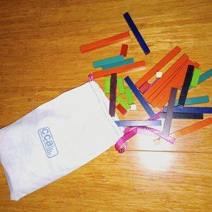 Bag of cuisenaire rods